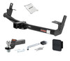 91 - 94 Ford Explorer 2in. CURT Trailer Hitch + Ball Mount + Cover + Lock Kit HWA839