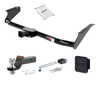 04 - 20 Toyota Sienna 2in. CURT Trailer Hitch + Ball Mount + Cover + Lock Kit HWA2435
