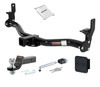 01 - 06 Ford Explorer Sport Trac 2in. CURT Trailer Hitch + Ball Mount + Cover + Lock Kit HWA843