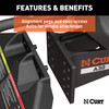 CURT 30K, A30 5th Wheel Hitch with Base Rails, 30,000 lbs 16191