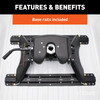 CURT 30K, A30 5th Wheel Hitch with Base Rails, 30,000 lbs 16191