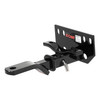 CURT 112273 Class 1 Trailer Hitch with Ball Mount, 1-1/4-In Receiver, Fits Select Toyota Corolla, Tercel, Celica, Lexus LS400, Geo Prizm