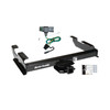 1988-2000 GMC K3500 Draw-tite Class 4 Trailer Hitch, 2 Inch Square Receiver Bundle w/ Plug-n-Play T-One Wiring Harness 41901
