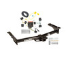 2009-2014 Ford E-150 Econoline Draw-tite Class 4 Trailer Hitch, 2 Inch Square Receiver Bundle w/ Plug-n-Play T-One Wiring Harness 75703