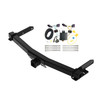 2014-2024 Dodge Durango Draw-Tite Class 4 Trailer Hitch, 2 Inch Square Receiver Bundle w/ Plug-n-Play T-One Wiring Harness DTB76432-118617