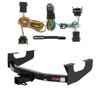 1997 - 1999 Ford F-250LD New body Curt 2", Class 3 Trailer Tow Hitch + 4-flat Wiring Kit 13355