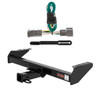 1987 - 1996 Ford F-350 Cab & chassis with 34" frame width (O.D.) Curt 2", Class 3 Trailer Tow Hitch + 4-flat Wiring Kit 13028