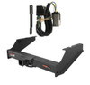 2002 - 2004 Ford F-250 Super Duty Curt 2-1/2", Class 5 Trailer Tow Hitch + 4-flat Wiring Kit 15810