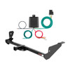 2000 - 2007 Ford Focus Hatchback, excluding SVT and SAP Curt 1-1/4", Class 1 Trailer Tow Hitch + 4-flat Wiring Kit 11294
