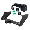 99 - 01 Ford F-250 Super Duty With 16" spare tire and 10" drop bumper Curt 2", Class 5 Trailer Tow Hitch + 7-way Wiring Kit 15316