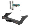 2005 - 2007 Ford F-350 Super Duty Excluding cab & chassis Curt 2", Class 5 Trailer Tow Hitch + 4-flat Wiring Kit 15410