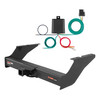 08 - 16 Ford F-350 Super Duty Excluding cab & chassis Curt 2", Class 5 Trailer Tow Hitch + 4-flat Wiring Kit 15410