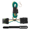 1988 - 1991 GMC K3500 4-door crew cab Curt 2", Class 3 Trailer Tow Hitch + 4-flat Wiring Kit 13028
