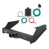 08 - 16 Ford F-350 Super Duty Excluding cab & chassis Curt 2-1/2", Class 5 Trailer Tow Hitch + 4-flat Wiring Kit 15810