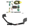 2010 Ford Mustang Convertible Curt 1-1/4", Class 1 Trailer Tow Hitch + 4-flat Wiring Kit 11048