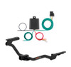 2019 Ford Police Interceptor Utility Curt 2", Class 3 Trailer Tow Hitch + 4-flat Wiring Kit 13386