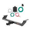 2012 - 2018 Ford Ranger Mexico only Curt 2", Class 3 Trailer Tow Hitch + 4-flat Wiring Kit 13287