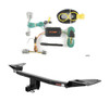 2010 - 2019 Ford Taurus Sedan (Excluding Police Package) Curt 1-1/4", Class 2 Trailer Tow Hitch + 4-flat Wiring Kit 12296