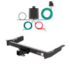 1999 - 2003 Ford Windstar Curt 2", Class 3 Trailer Tow Hitch + 4-flat Wiring Kit 13085