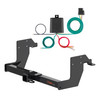 19 - 20 Freightliner Sprinter 1500 Standard bumper Curt 2", Class 3 Trailer Tow Hitch + 4-flat Wiring Kit 13388