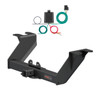 2022 GMC Sierra 1500 Limited With factory receiver Curt 2", Class 5 Trailer Tow Hitch + 4-flat Wiring Kit 15307