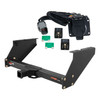 99 - 01 Ford F-350 Super Duty With 16" spare tire and 10" drop bumper Curt 2", Class 5 Trailer Tow Hitch + 7-way Wiring Kit 15316