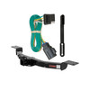 2013 - 2016 GMC Acadia Curt 2", Class 3 Trailer Tow Hitch + 4-flat Wiring Kit 13424