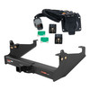 99 - 01 Ford F-350 Super Duty Cab & chassis with 34" frame width (O.D.) Curt 2", Class 5 Trailer Tow Hitch + 7-way Wiring Kit 15445