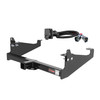 20 - 24 Ford F-550 Super Duty Cab & chassis with 34" frame width (O.D.) Curt 2", Class 4 Trailer Tow Hitch + 7-way Wiring Kit 14048