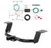 2016 - 2017 Honda Accord Coupe Curt 1-1/4", Class 1 Trailer Tow Hitch + 4-flat Wiring Kit 11681