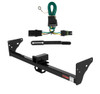1982 - 1990 GMC S15 With roll pan bumper Curt 2", Class 3 Trailer Tow Hitch + 4-flat Wiring Kit 13920