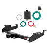 01 - 10 GMC Sierra 2500 HD 8' bed, with Tommy Gate lift Curt 2", Class 3 Trailer Tow Hitch + 4-flat Wiring Kit 13213