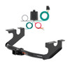 2018 - 2026 Alfa Romeo Stelvio Excluding Quadrifoglio Curt 2", Class 3 Trailer Tow Hitch + 4-flat Wiring Kit 13391