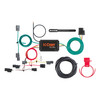2016 - 2020 Honda Civic Coupe, excluding center exhaust Curt 1-1/4", Class 1 Trailer Tow Hitch + 4-flat Wiring Kit 11591