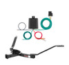 2003 - 2007 Honda Accord Frame mount Curt 1-1/4", Class 1 Trailer Tow Hitch + 4-flat Wiring Kit 11327