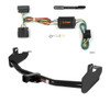 2004 - 2012 GMC Canyon Curt 2", Class 3 Trailer Tow Hitch + 4-flat Wiring Kit 13252