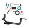 2015 - 2020 Honda Fit Curt 1-1/4", Class 1 Trailer Tow Hitch + 4-flat Wiring Kit 11406