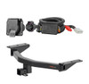 2019 - 2025 Honda Passport Curt 2", Class 3 Trailer Tow Hitch + 7-way Wiring Kit 13421