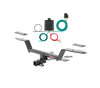 17 - 20 Audi A4 Sedan, excluding S Line Curt 1-1/4", Class 1 Trailer Tow Hitch + 4-flat Wiring Kit 11448