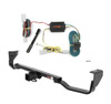 2007 - 2009 Hyundai Santa Fe Curt 2", Class 3 Trailer Tow Hitch + 4-flat Wiring Kit 13538