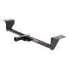 2016 - 2018 Honda Civic Sedan, excluding center exhaust Curt 1-1/4", Class 1 Trailer Tow Hitch + 4-flat Wiring Kit 11604