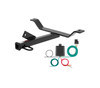98 - 07 Honda Accord Trunk pan mount Curt 1-1/4", Class 1 Trailer Tow Hitch + 4-flat Wiring Kit 11290