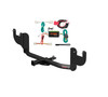 17 - 18 Hyundai Elantra Sedan (Excluding Limited), with factory recovery loop Curt 1-1/4", Class 1 Trailer Tow Hitch + 4-flat Wiring Kit 11424