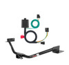 2010 - 2012 Hyundai Santa Fe Curt 2", Class 3 Trailer Tow Hitch + 4-flat Wiring Kit 13073-4