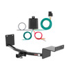 2006 - 2011 Hyundai Accent Sedan Curt 1-1/4", Class 1 Trailer Tow Hitch + 4-flat Wiring Kit 11094