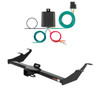 2005 - 2006 Honda Element Excluding SC Curt 2", Class 3 Trailer Tow Hitch + 4-flat Wiring Kit 13574