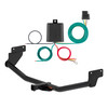 18 - 20 Hyundai Elantra GT Base, single exhaust only Curt 1-1/4", Class 1 Trailer Tow Hitch + 4-flat Wiring Kit 11509