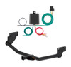 2018 - 2020 Hyundai Elantra GT Base, single exhaust only Curt 1-1/4", Class 1 Trailer Tow Hitch + 4-flat Wiring Kit 11509