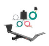 2015 - 2020 Audi A3 Sedan Curt 1-1/4", Class 1 Trailer Tow Hitch + 4-flat Wiring Kit 11399