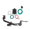 2011 - 2016 Honda CR-Z Curt 1-1/4", Class 1 Trailer Tow Hitch + 4-flat Wiring Kit 11077